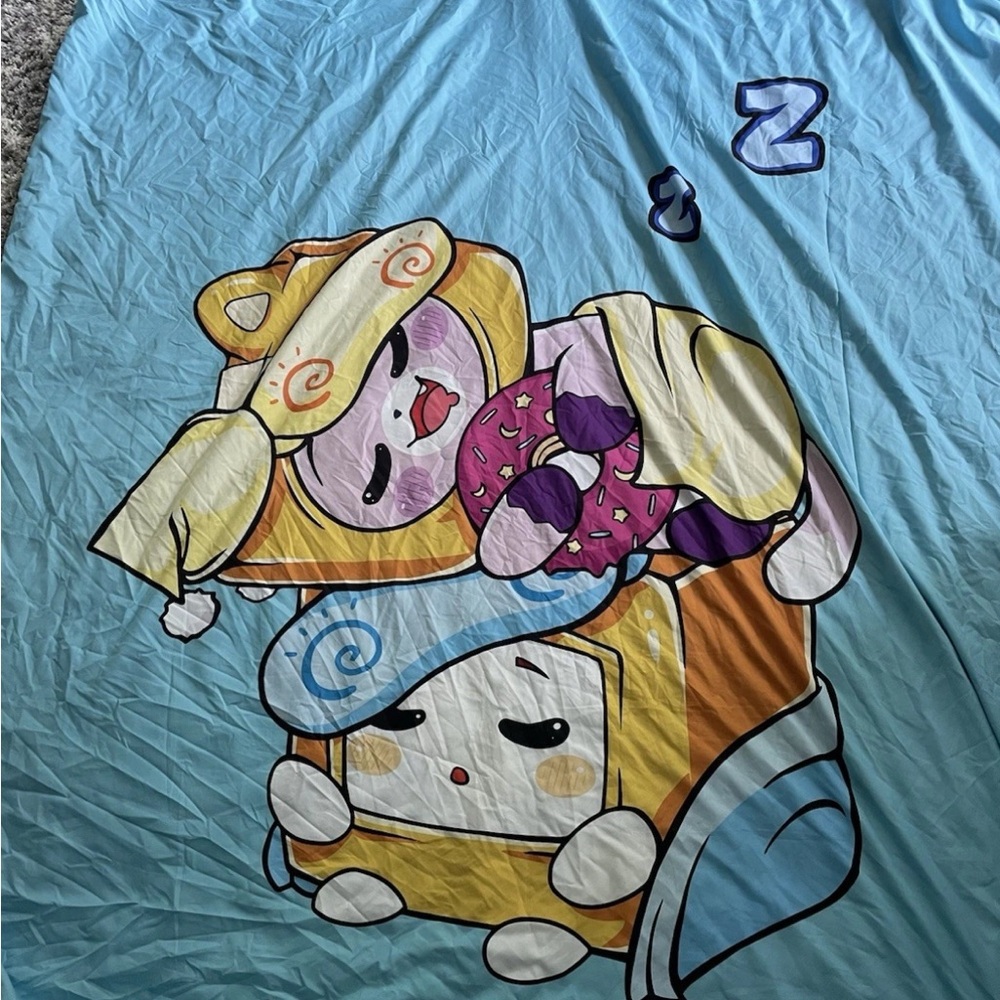 Lankybox full bedding sheets for kids YouTuber